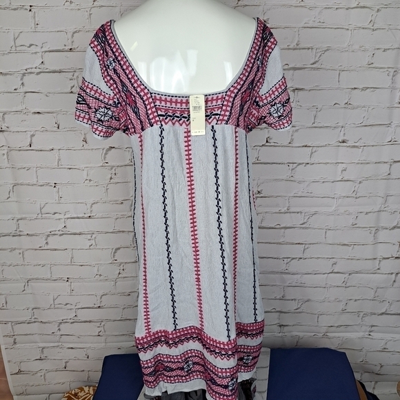 𝅺ANTHROPOLOGIE Maeve Ruidoso Embroidered Dress - Picture 7 of 13